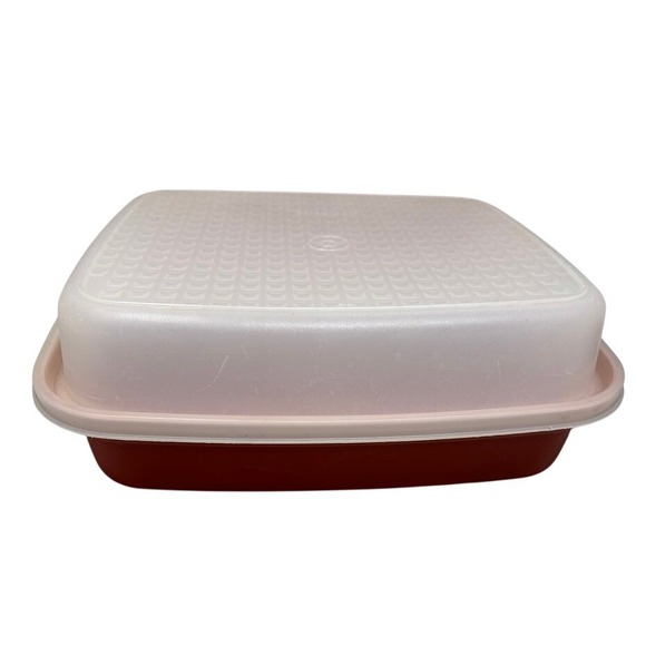 Tupperware Other - Vtg Tupperware 1294-8 Season N Serve Meat Keeper Marinade Container Lid USA Made